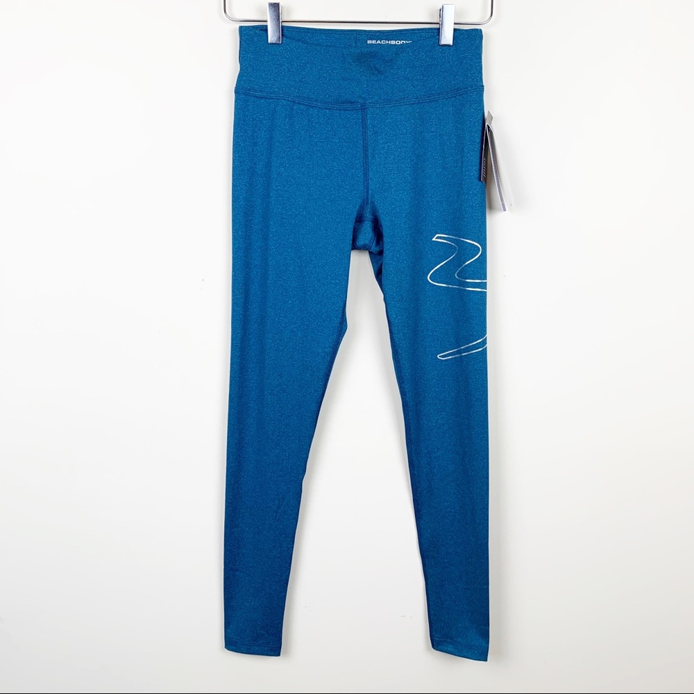 Beachbody | Fusion Wave 7/8 Tight Teal Heather NWT
